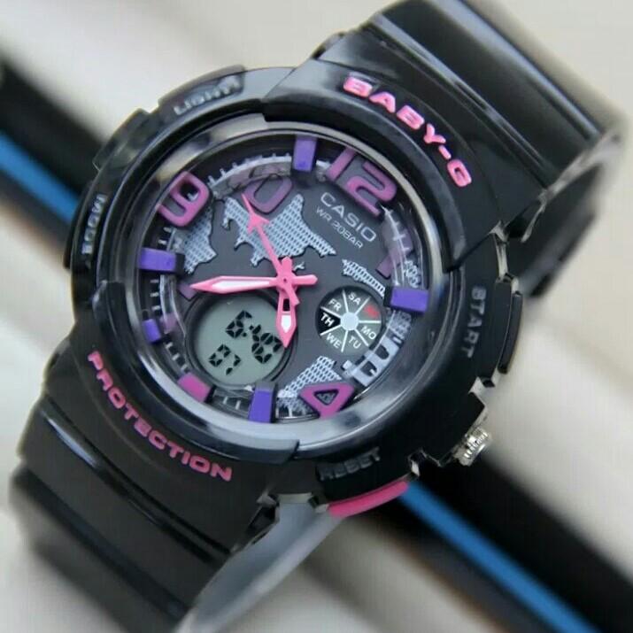 Casio Baby G Color Series Jam Tangan WANITA FASHION SPORT DUAL TIME