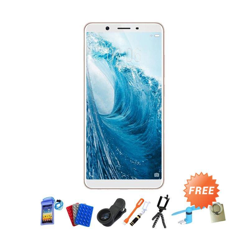 VIVO Y71 Smartphone - Gold [32 GB/ 3 GB] + Free Free 10