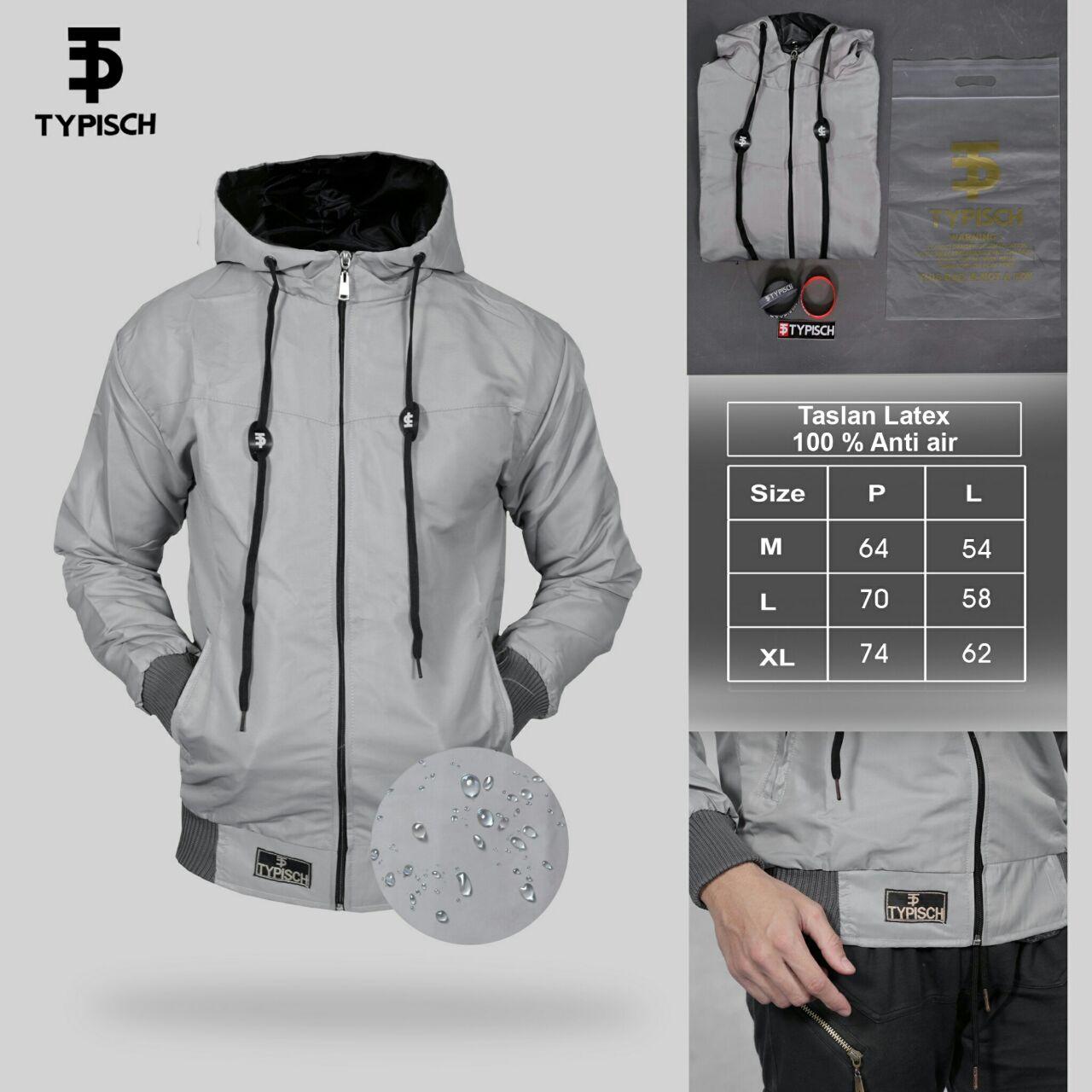 GA JAKET PARASUT WATERPROOF ORIGINAL TYPISCH ANTI AIR ANTI ANGIN KEREN