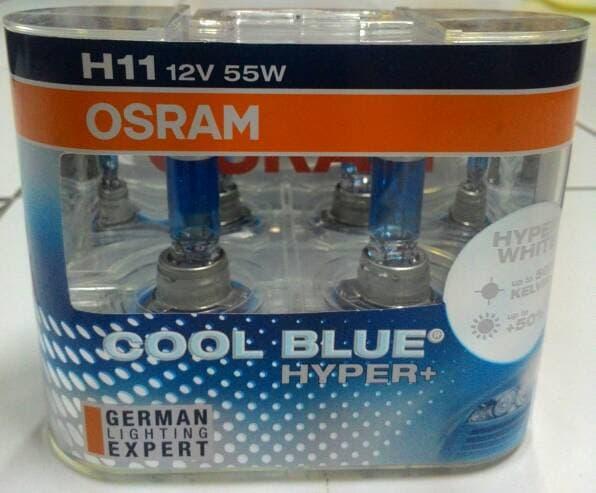 LAMPU OSRAM COOL BLUE HYPER+ H11