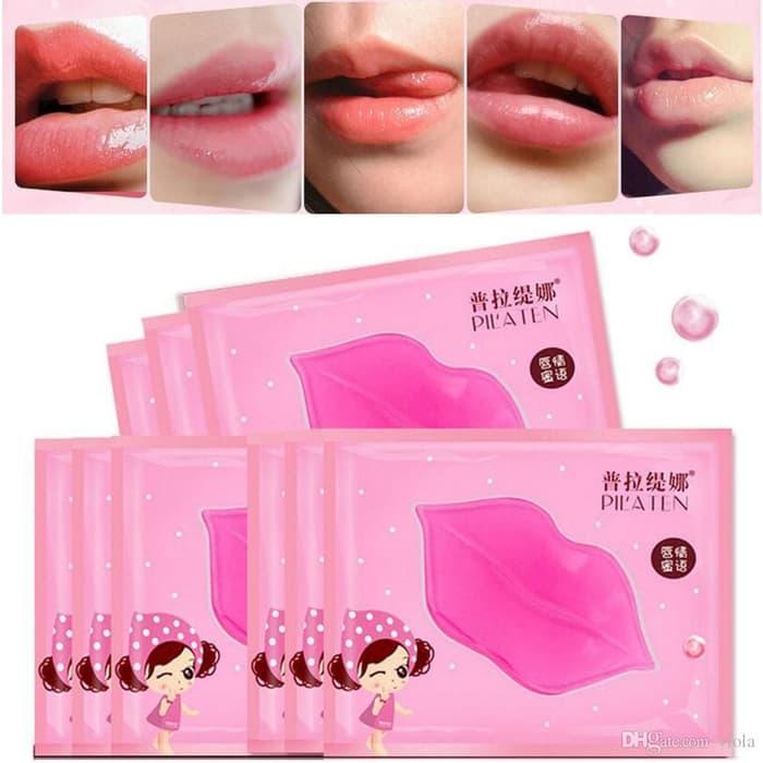Bioqua Nourish Lips Mask ( Masker Bibir) 1 Pesanan dapat 30 Pcs Perawatan 1 Bulan