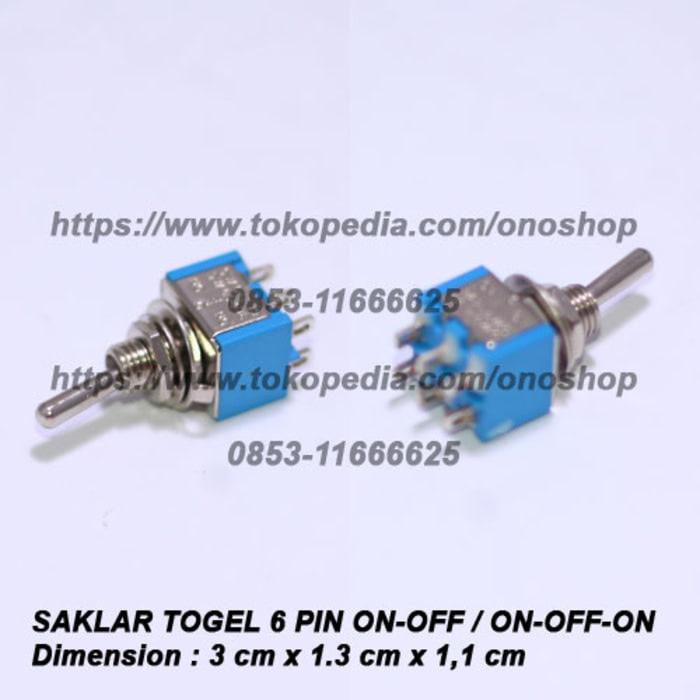 Saklar Togel 6 Pin