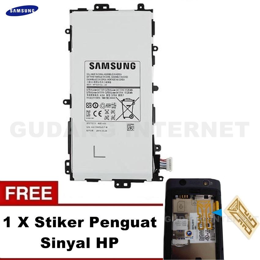 Samsung Baterai Galaxy Note 8 N5100 Original + FREE Stiker Penguat Sinyal HP