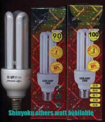 Shinyoku Lampu Hemat Energy Ecolamp 15w MURAH!!!