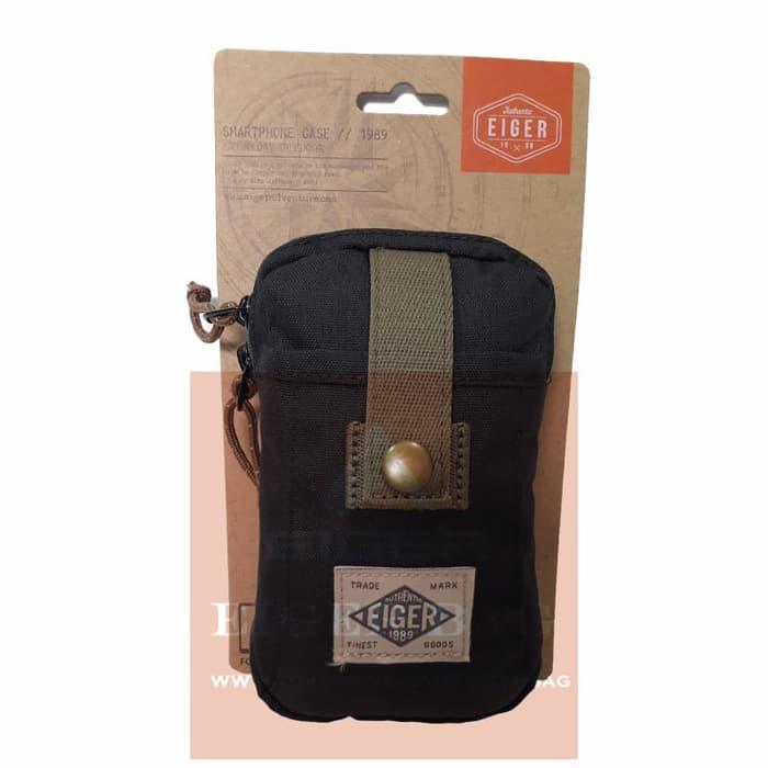 Promo Terbatas!! Tas Hp Eiger 910003996 001 BlaC-K Vessel Phone Case - ready stoC-K