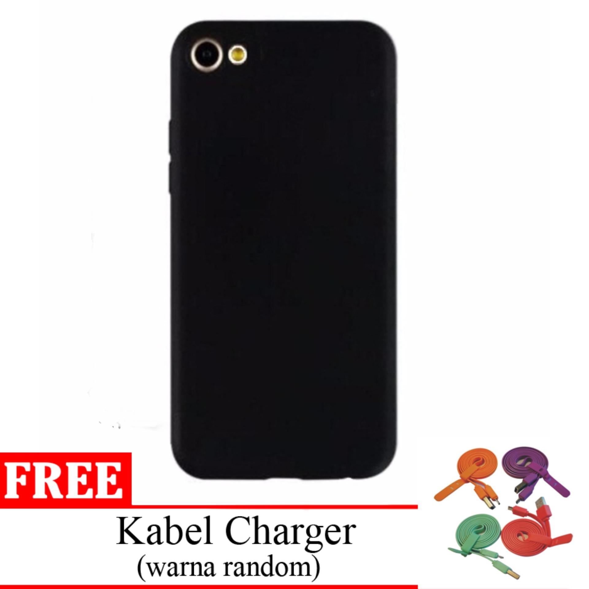 Harga Charger Oppo F1s Termurah Terbaru Oktober 2018 – Bandingharga Jak Shop Case Black Moon OPPO F1S A59 Softcase Anti Minyak Bonus Kabel