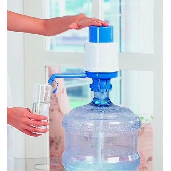 Pompa Galon Manual Drinking Water Pump Biru Besar Murah SImple dan Praktis