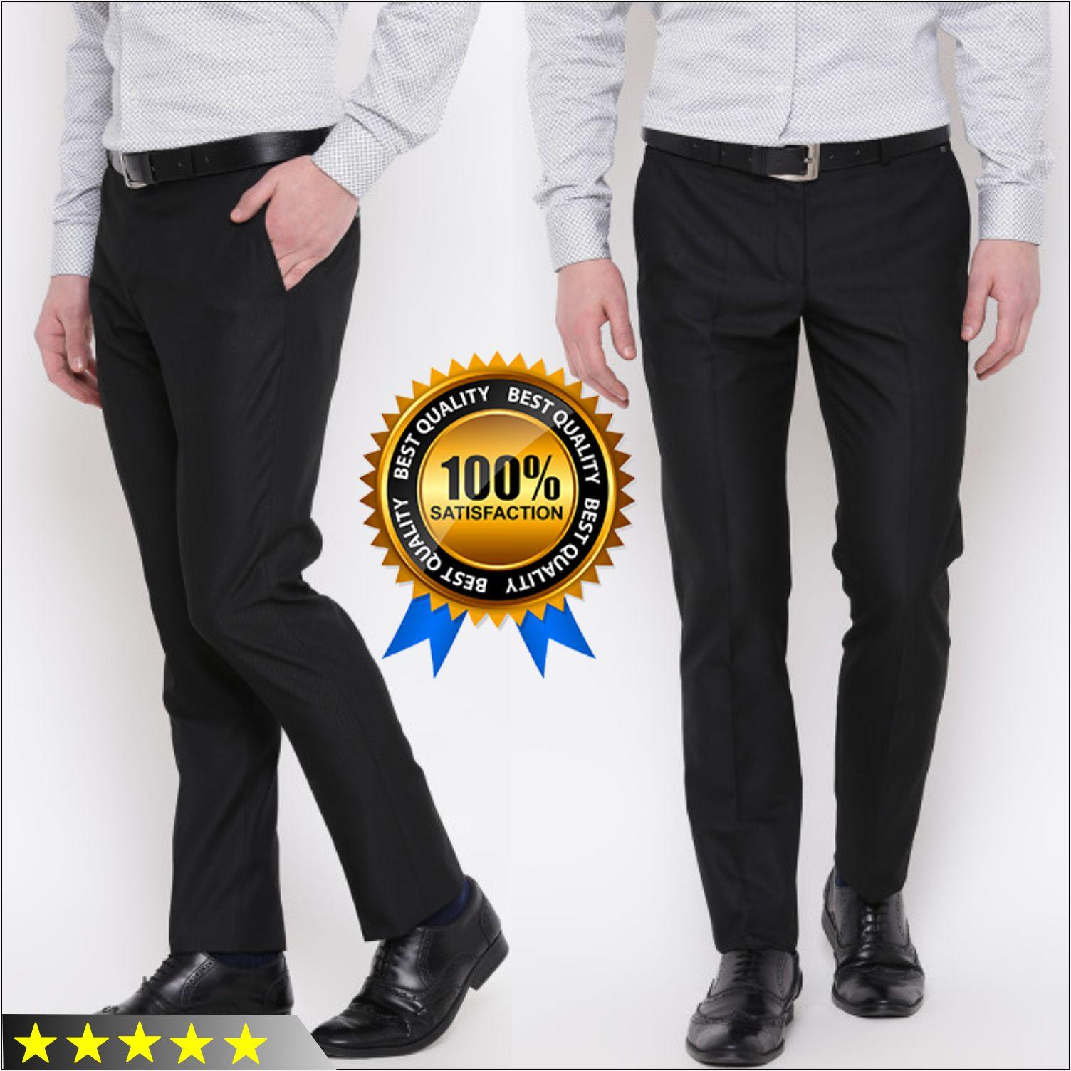 Celana Panjang Slim Fit Bahan Pria Kantoran Celana Formal Masa Kini Murah