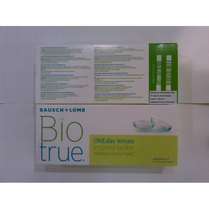 Softlens Harian Bausch & Lomb Bio True 1 day Variasi Tidak Ada