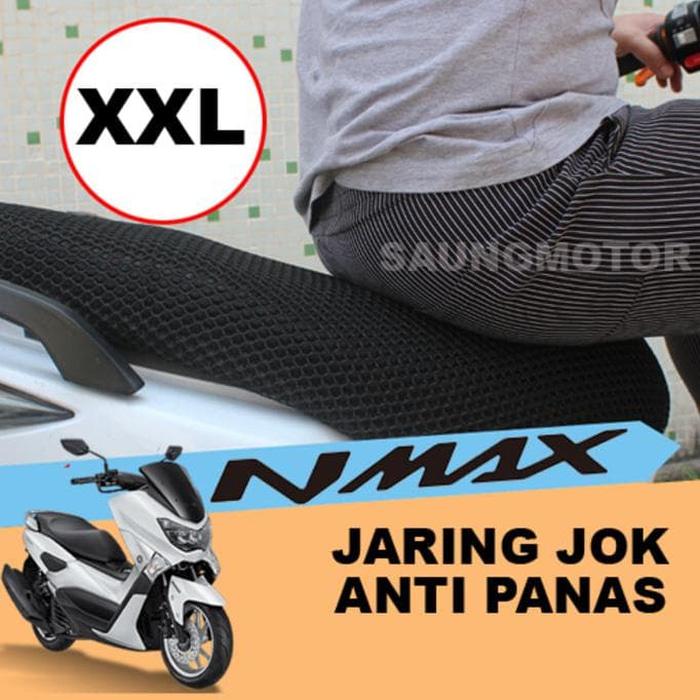Sale! Jaring / Sarung Jok Nmax Size Besar Xxl Limited ||| JOK motor anak | sarung| hidrolik| sandaran belakang | kulit| custom | nmax | cover| jaring| vario | beat | sandaran| cover| variasi | c70 | mio | cb | rx king |
