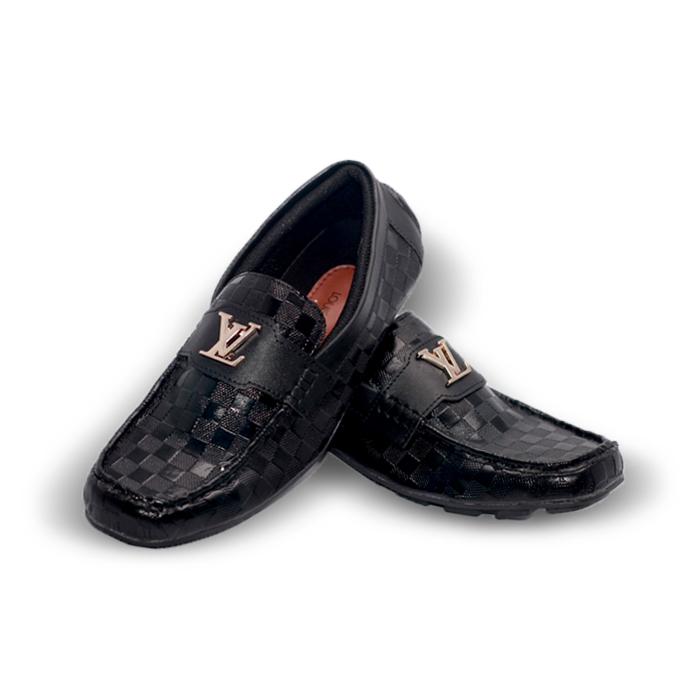Sepatu LV Casual Pria Louis Vuitton Loafer Slop Slipon Formal Lv (LOKAL)