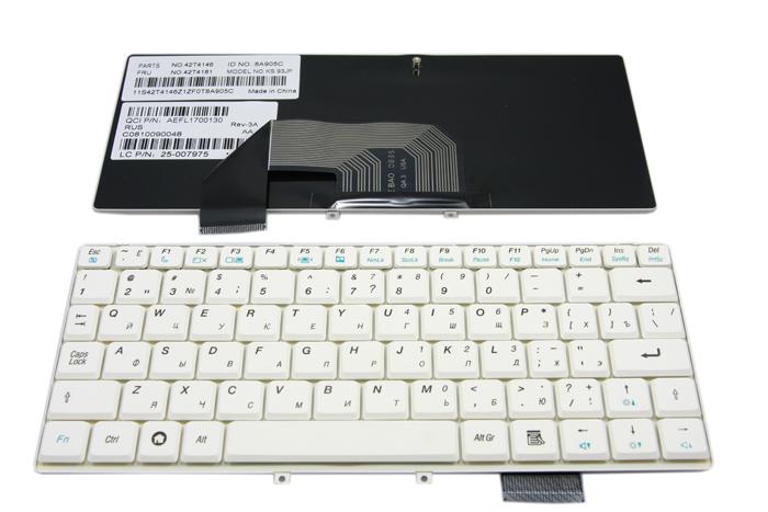 Keyboard Lenovo Ideapad S9 S10 (Russian Version) - White