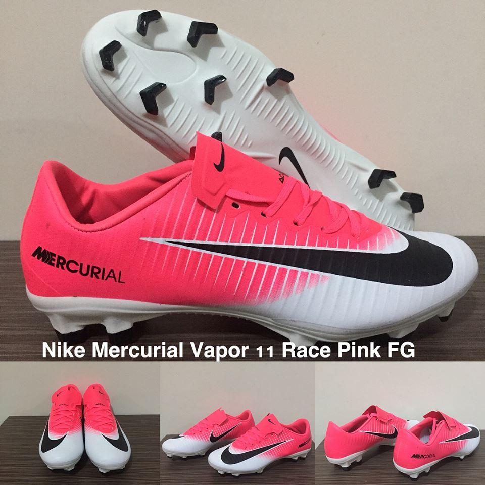 SEPATU BOLA NIKE MERCURIAL VAPOR 11 RACE PINK FG