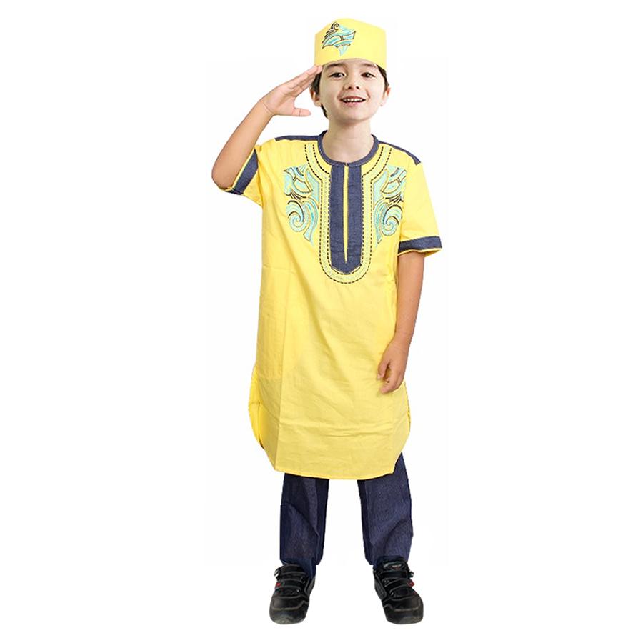 Fayrany FKD-004 Busana Muslim Koko Pakistan Denim Anak