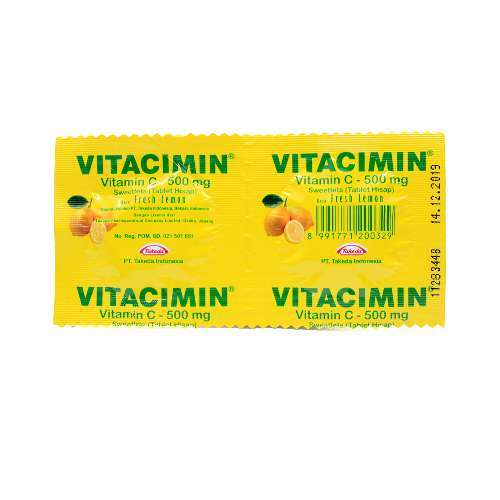 Vitacimin C (2pcs/1strip) FREE Harga  999,999 rupiah*Gratis Ongkir