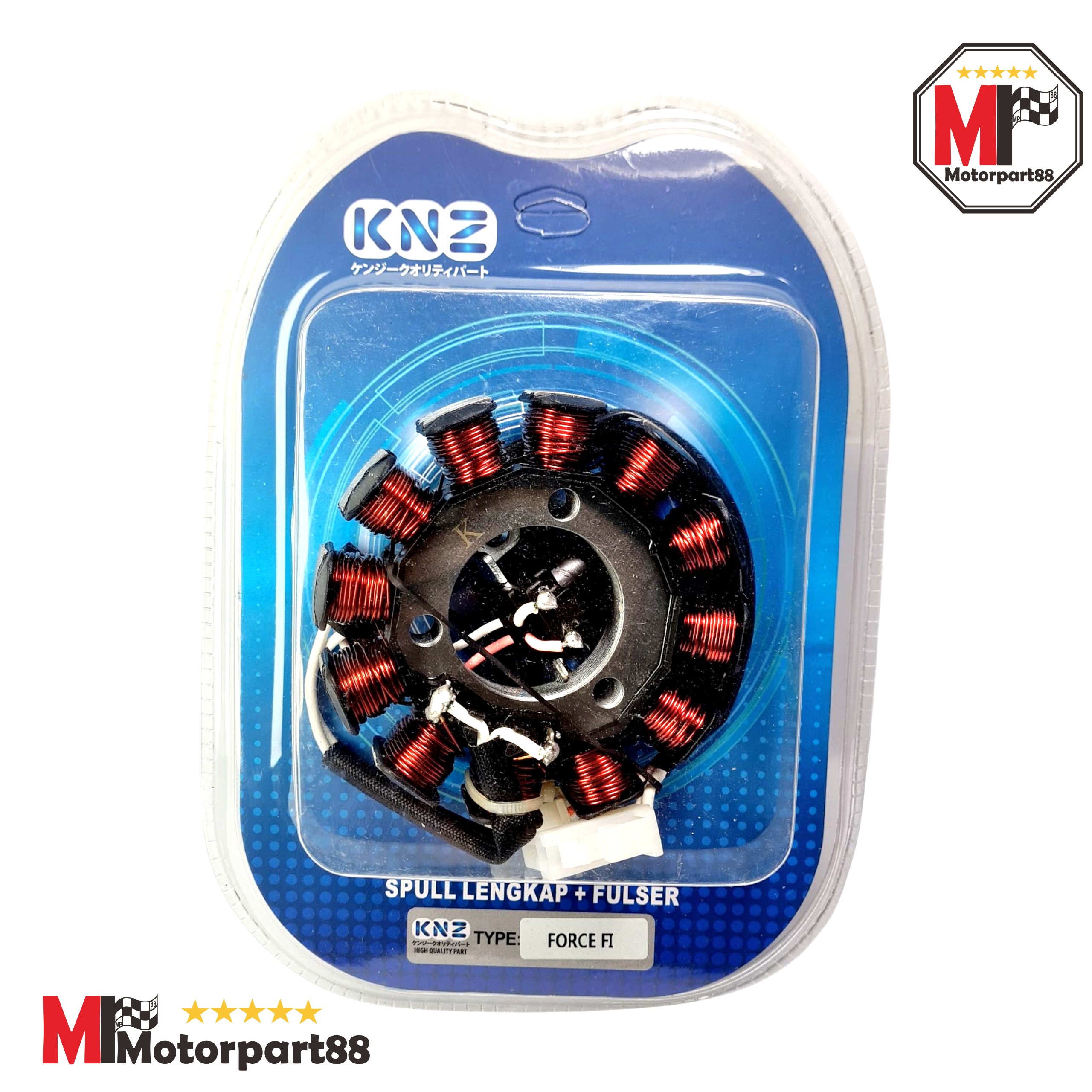 Spool spool Lengkap stator comp Assy + pulser force fi 1fd Vega force fi injeksi KNZ Harga 135,000 rupiah*Gratis Ongkir