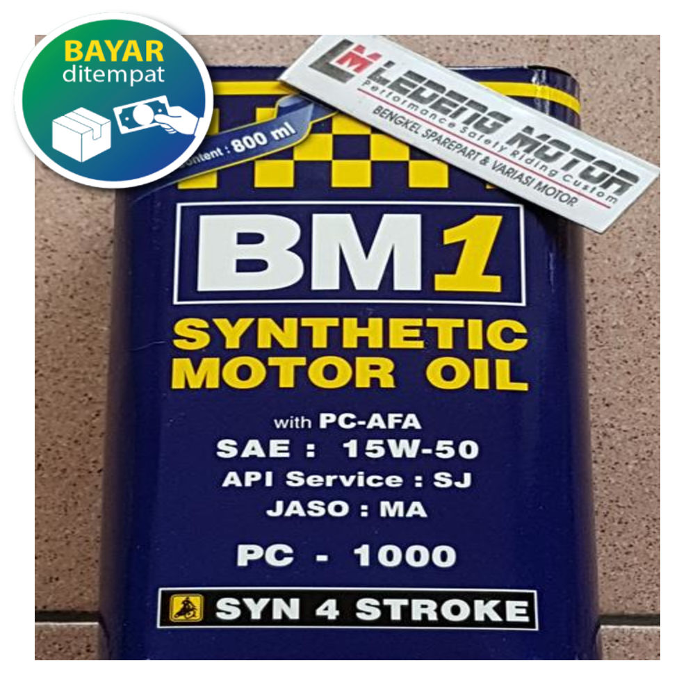 Oli Bm1 Pc 1000 Sae 15w50 Syn 4 Stroke 800ml Motor Bebek 4t Promo Murah Hari Ini Sedia Juga Motul 5100 Ester Oli Motor Sport 1 Liter Sae 10w40 Atau 15w50 Harga Promo Khusus Lazada Indonesia