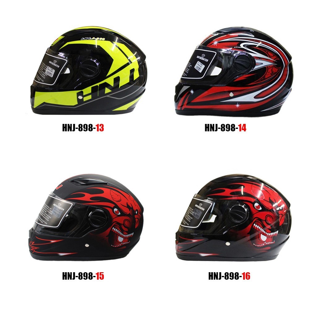 HNJ motorcycle helmet full face motors 