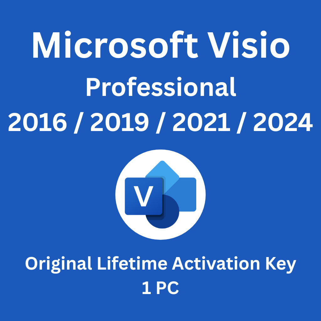 [Original License] Microsoft Visio 2024 |   2021 |   2019 |   2016 Lifetime Activation Pro Key - Merek Microsoft Harga 12,500 rupiah*Gratis Ongkir