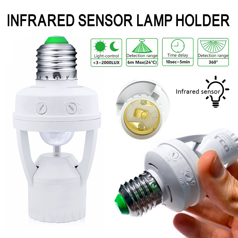 light sensor bulb holder