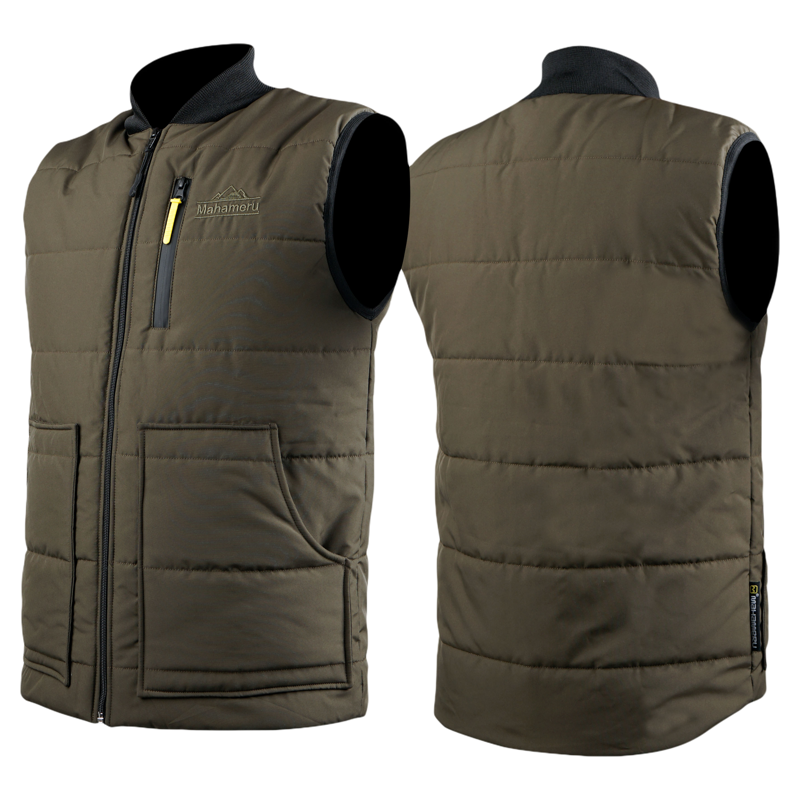 Mahameru vest jacket vest outer travel daily functional daily motorcycle men's vest windproof with multi-pocket Taslan Zn waterproof & Polar lembut JR-002 Harga 265,500 rupiah*Gratis Ongkir