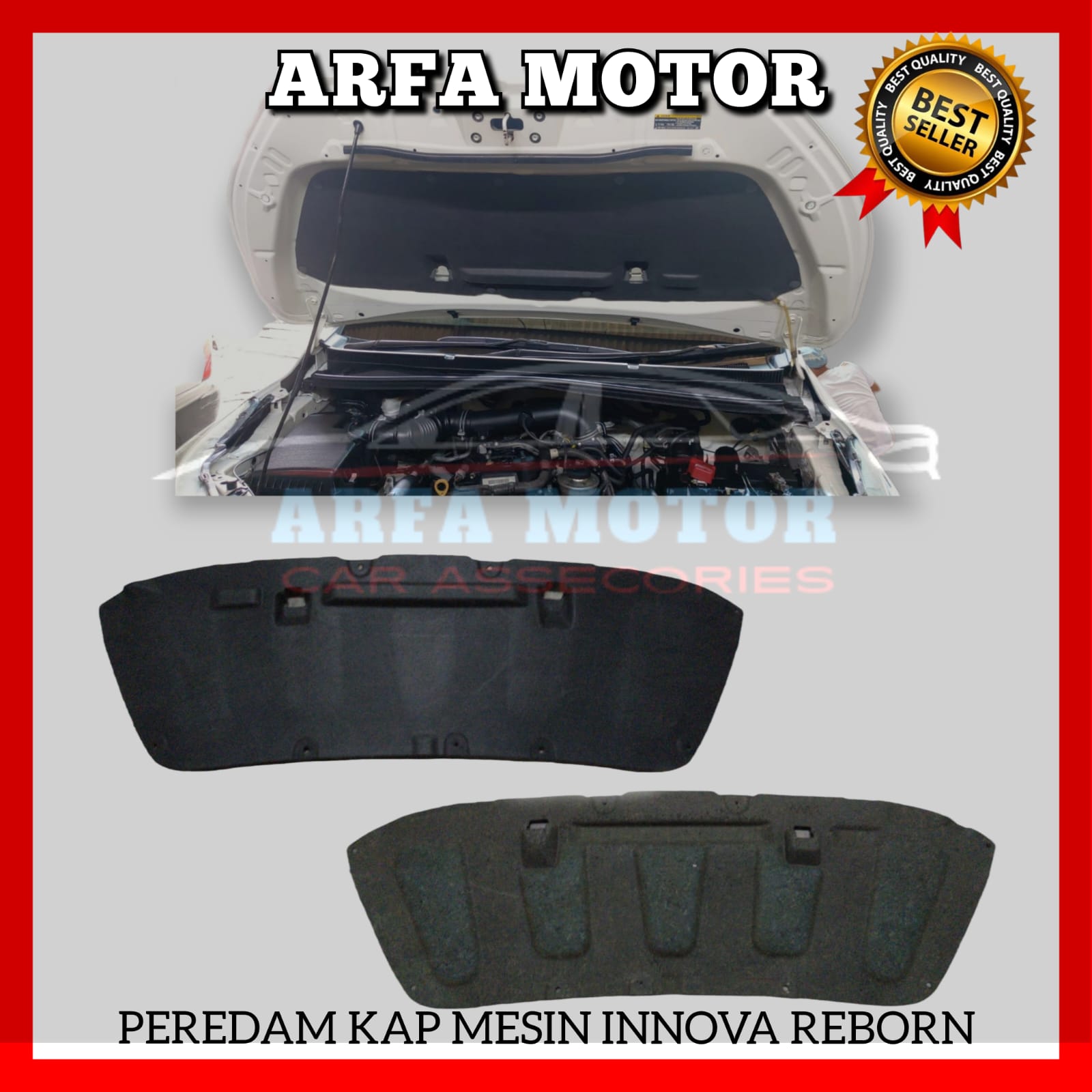 Peredam Panas Kap Mesin Innova Reborn Harga 500,000 rupiah*Gratis Ongkir