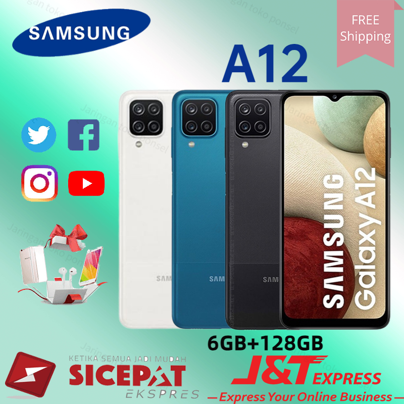 Samsung A12 Ram 6/128GB Second Kondisi Bagus Dengan Charger Tanpa Kotak Giá 1,349,999 Đồng*Miễn phí vận chuyển