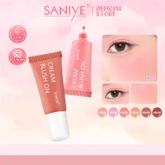 SANIYE [BPOM] 6 Color Cream Blush On Liquid Blush Multi Use Perona Pipi High Pigmented R1299