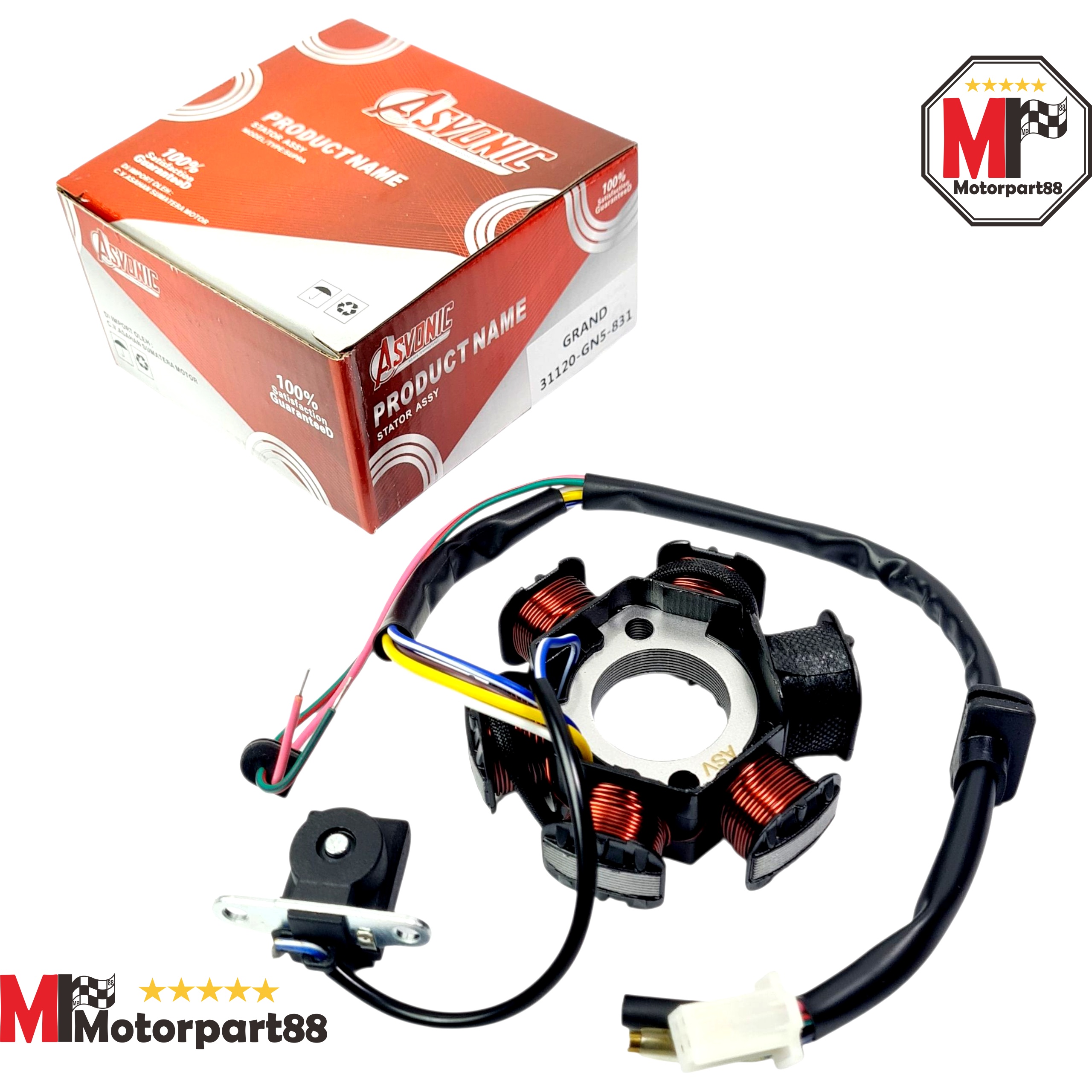 Spool spool complete stator comp assy grand aea gn5 asvonic Harga 70,825 rupiah*Gratis Ongkir