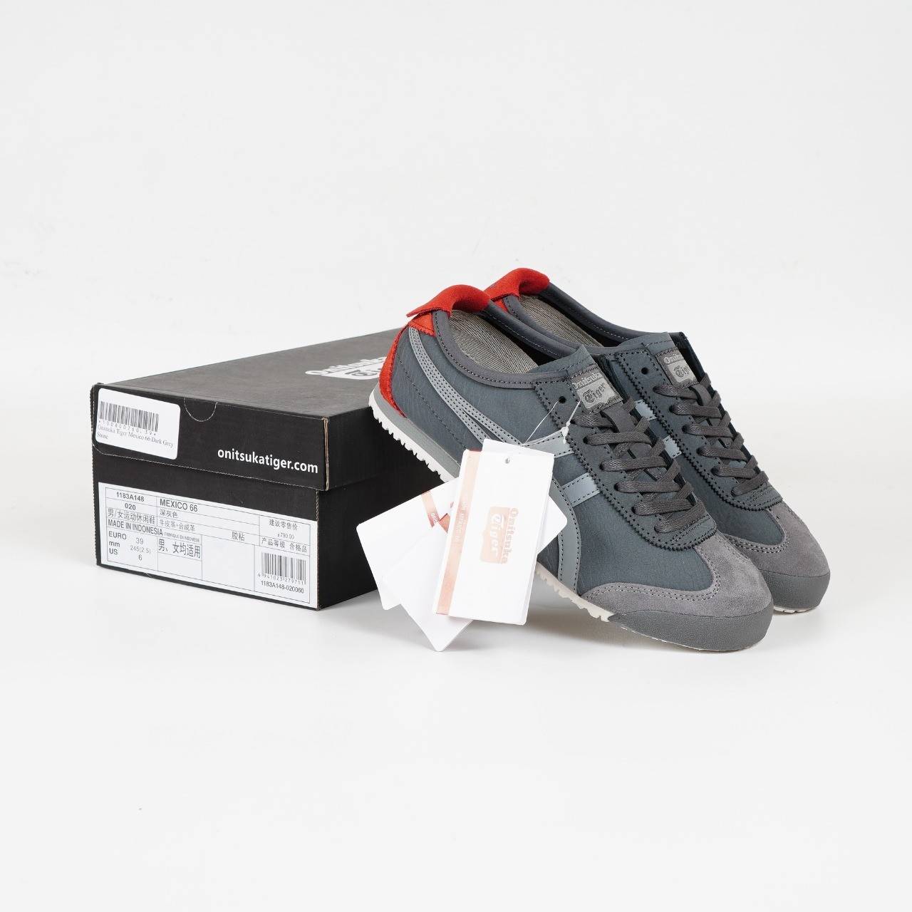 Asics onitsuka tiger mexico 66 outlet 1183a148 dark grey/stone grey 020