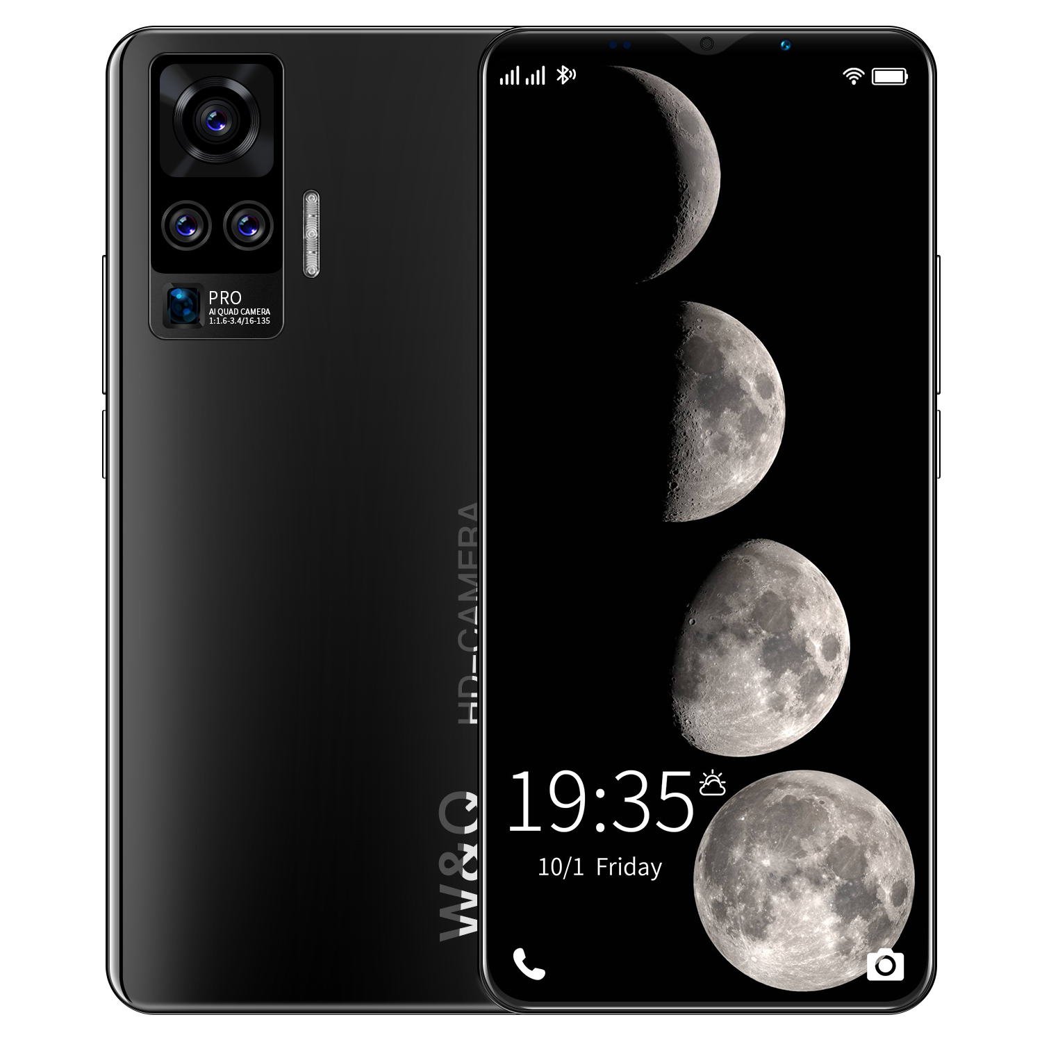 VIV0 X50 Plus Handphone Android 5.8 Inci 6GB RAM + 128GB ROM HD Layar Penuh Smartphone bisa COD