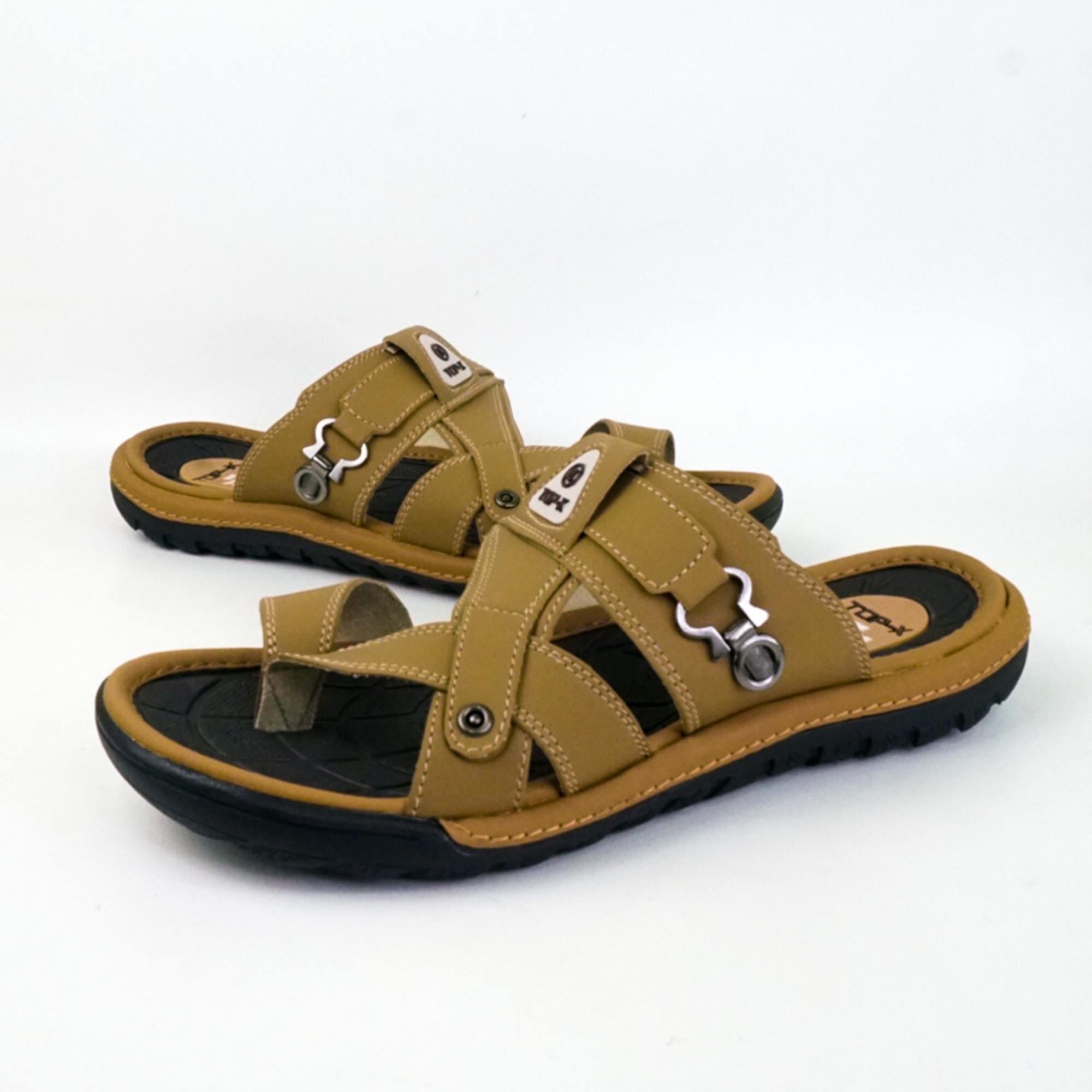 Sandal Pria/Anak/Dewasa Terbaru 2024 Sandal Kulit Sintetis Pria