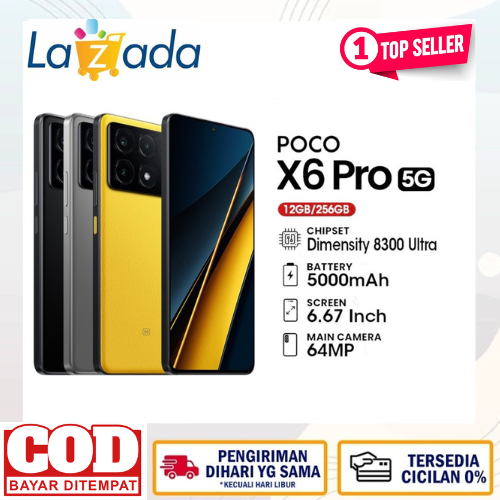 Poco X6 Pro 5G dimensity 8300 ultra 120Hz fiow AMOLED 67W like new Harga  3,950,000 Ringgit*Penghantaran Percuma
