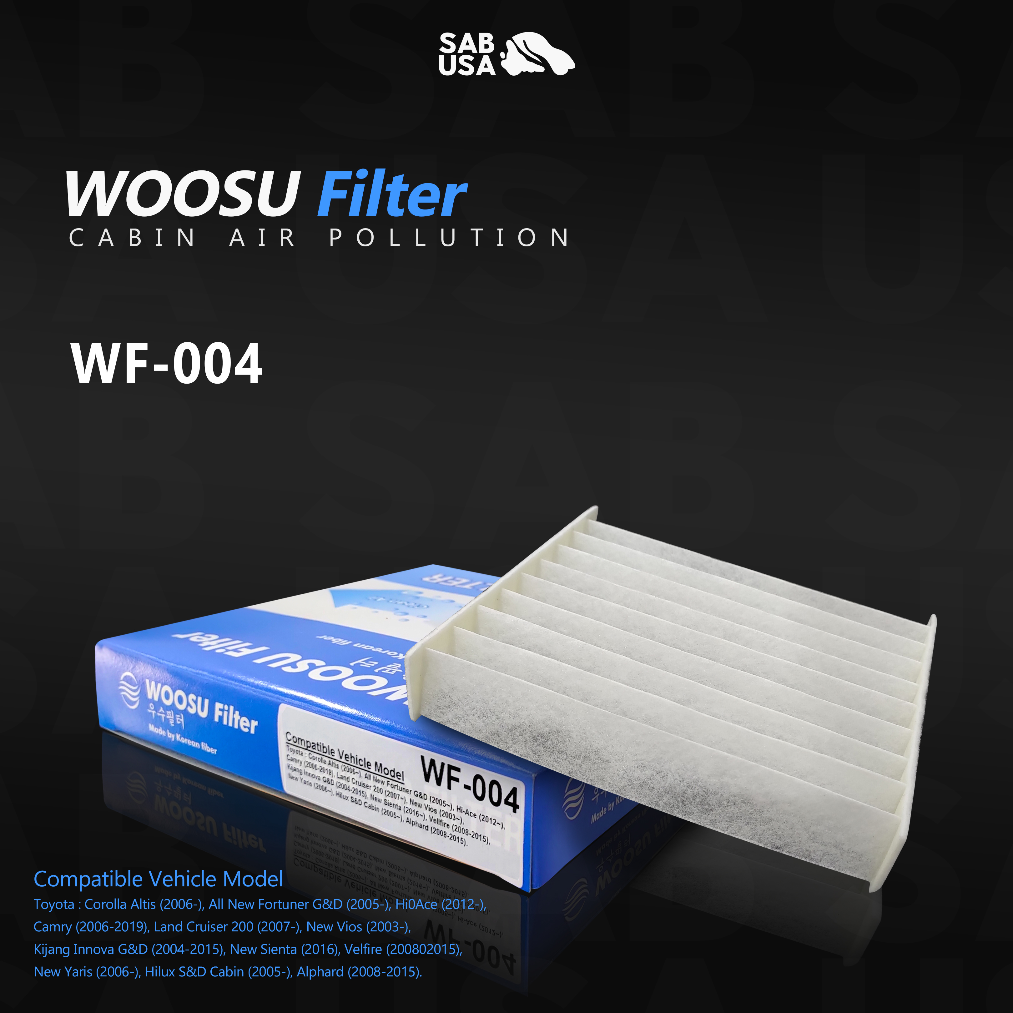 Filter AC Kabin Mobil Toyota Alphard Vellfire 2008 - 2015 Premium WF04 Harga 65,000 rupiah*Gratis Ongkir