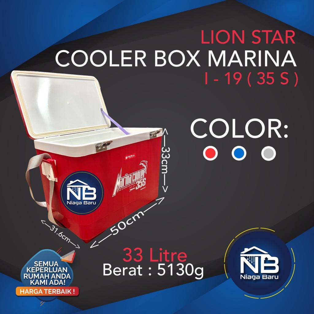 Marina cooler hot sale box 35s