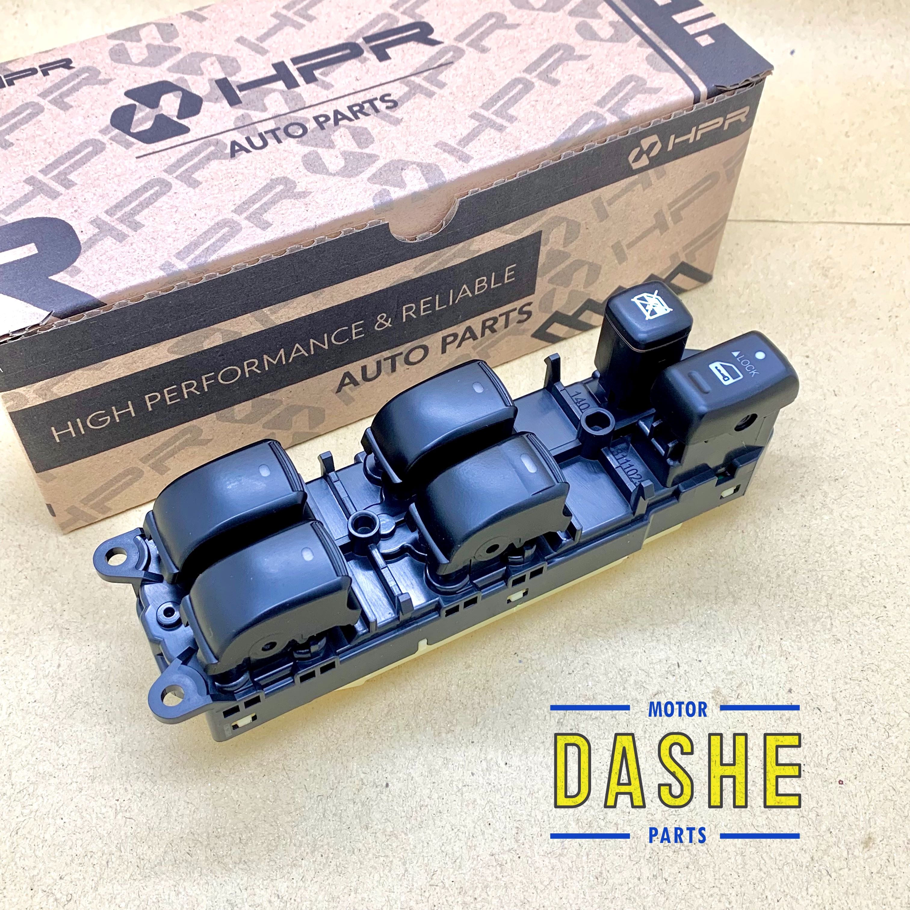 Toyota Land Cruiser Cygnus Vx100 Fzj105 Hdj100 Hdj101 Hzj105 Uzj100 - 1998 to 2007 Master Switch Power Window Switch Driver's Window Button Harga 760,000 rupiah*Gratis Ongkir