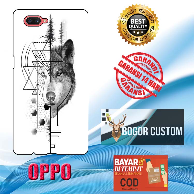 Juragan custom Fashion Printing Case Handphone Oppo a3s - 55