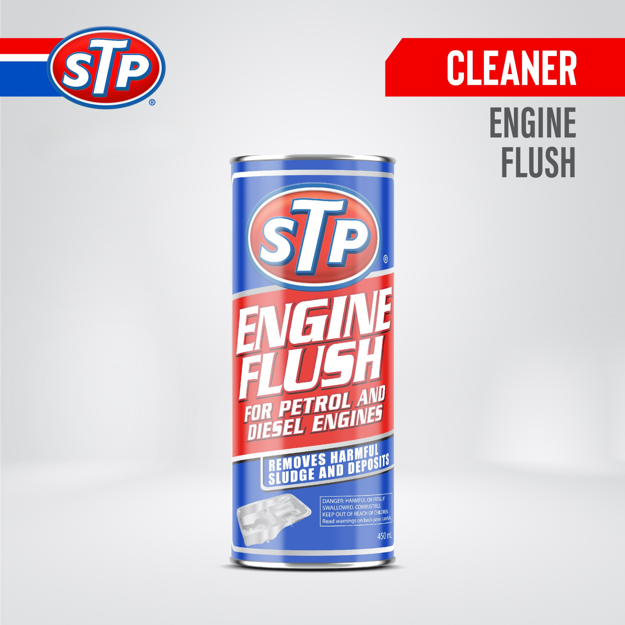 STP engine flush 450 ml motorcycle car oil tank cleaner Harga 65,975 rupiah*Gratis Ongkir