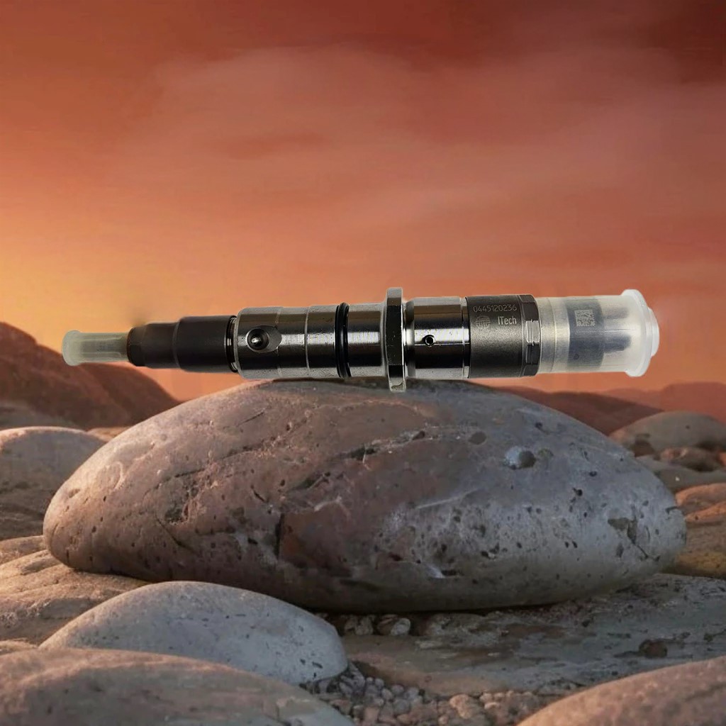 Injector Komatsu PC300-8 ITECH | Fuel Injektor Nozzle Komatsu PC 300-8 0445120236 Sparepart Spare Part Mobil Car Diesel Solar - ITech IT Tech Original 100% Harga 1,395,000 rupiah*Gratis Ongkir