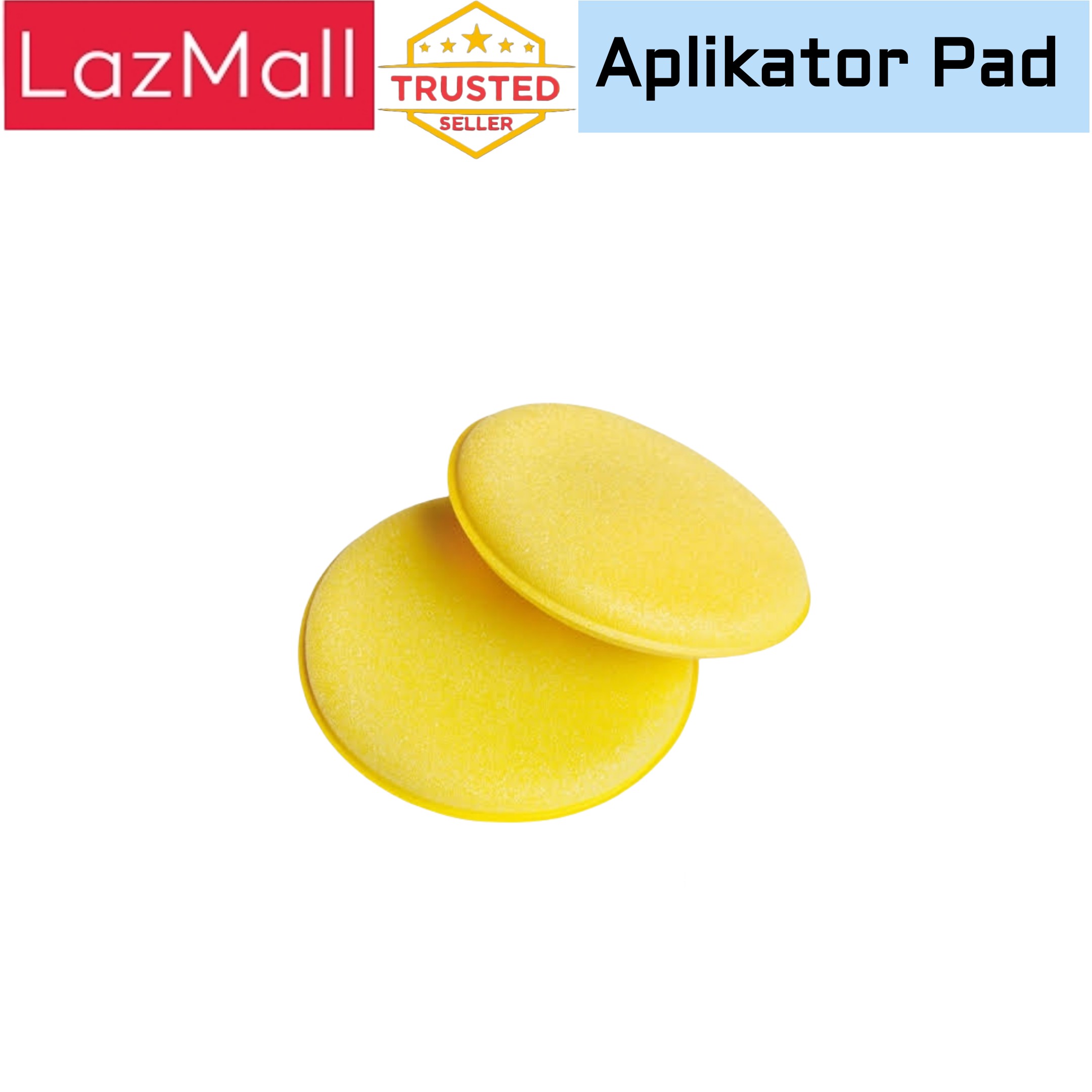 B43 Applicator Pad Busa Wax Poles Mobil Motor Model Rata FLAT Harga 2,723 rupiah*Gratis Ongkir