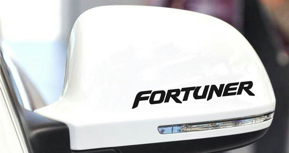 Stiker Spion Mobil Toyota Fortuner - Car Decal Sticker Harga 20,000 rupiah*Gratis Ongkir