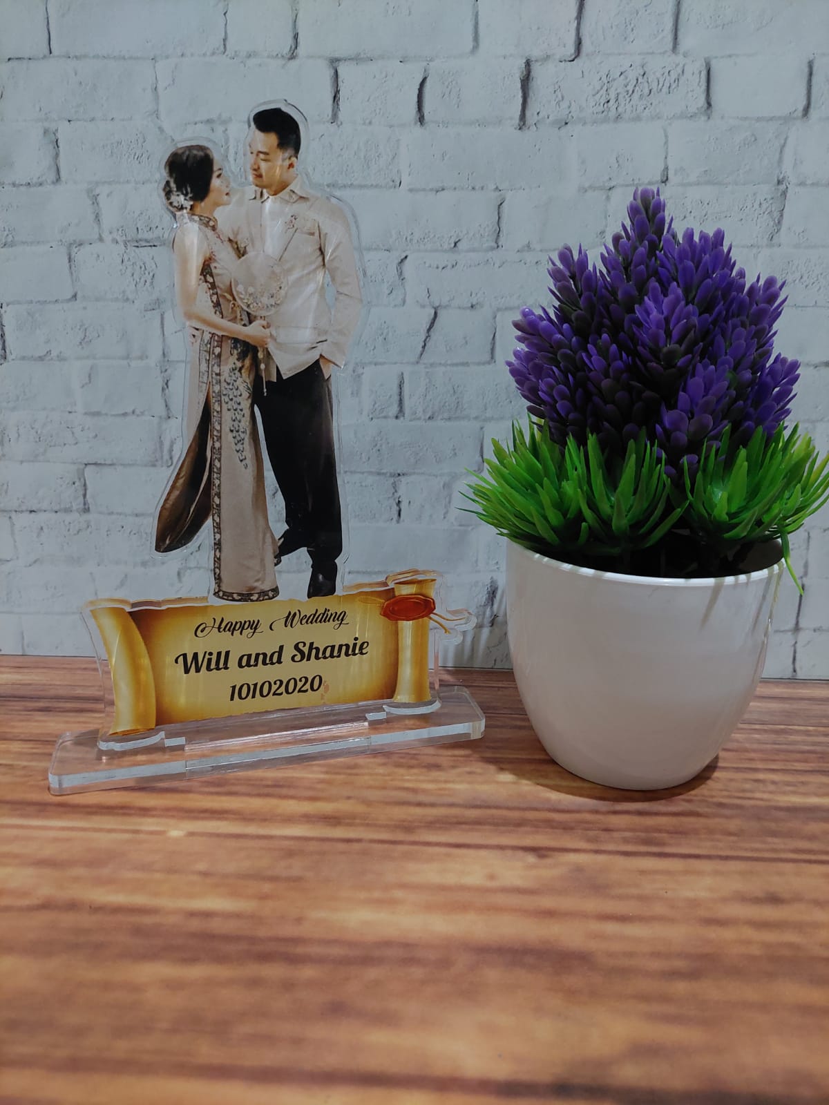 TERmurah Plakat Custom — Kado Pernikahan
