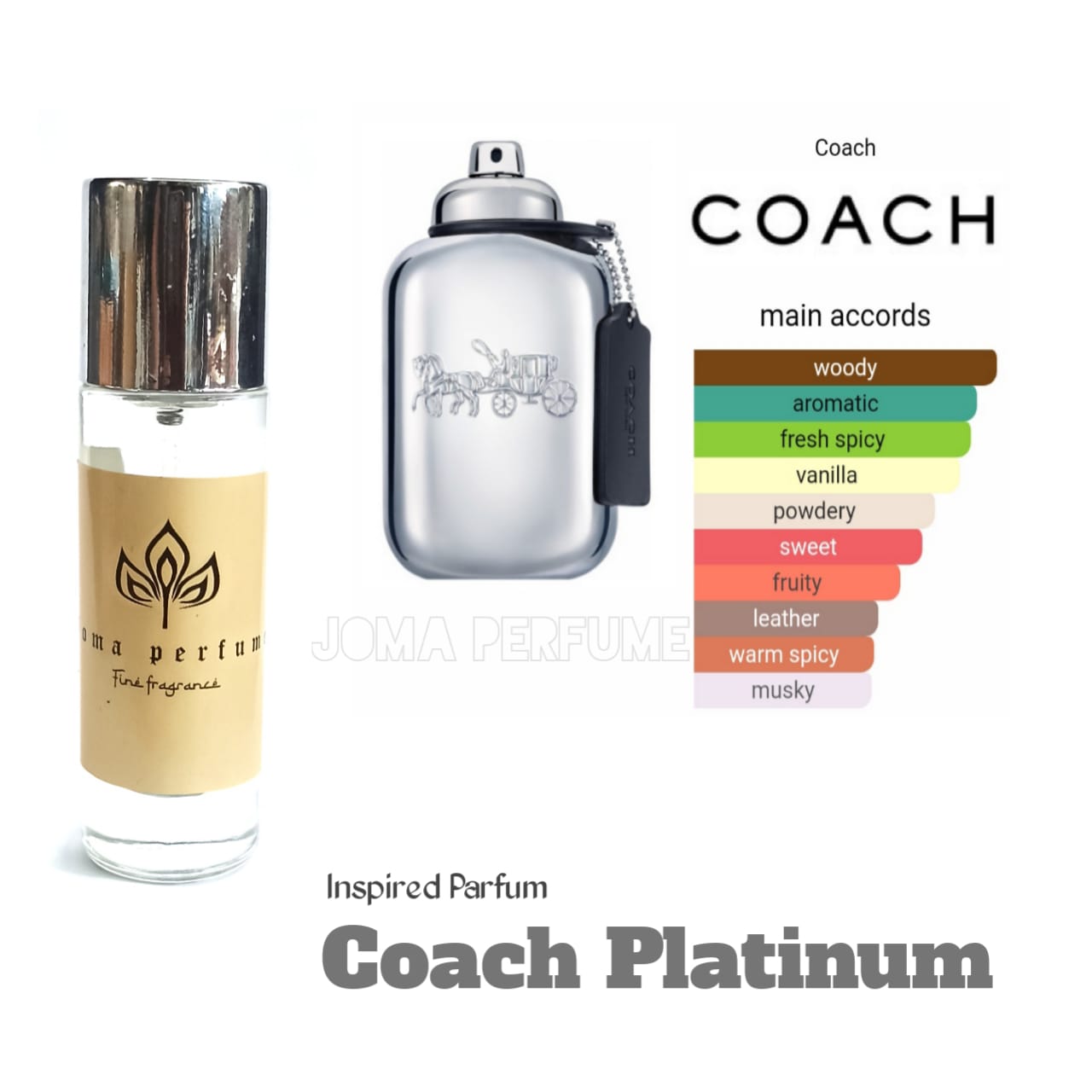 Lazada Parfum Vanilla Blue Coach Platinum Parfum Coach Wanita Best