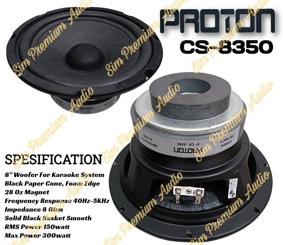 Speaker proton best sale 8 inch