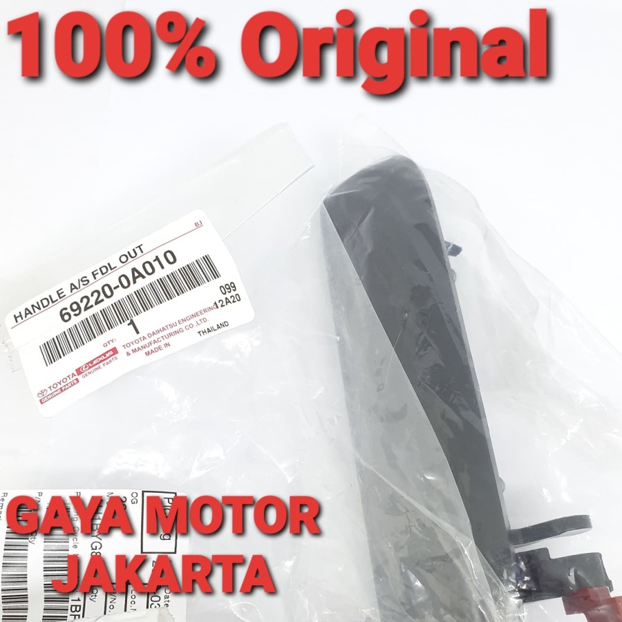 Handle Pegangan Pintu Luar Depan Kiri Soluna 69220-0A010 Harga 136,000 rupiah*Gratis Ongkir