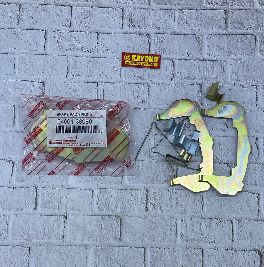 BRAKE PAD SPRING- KUKU CAKRAM 5K/7K 04461-38080 Harga 11,500 rupiah*Gratis Ongkir
