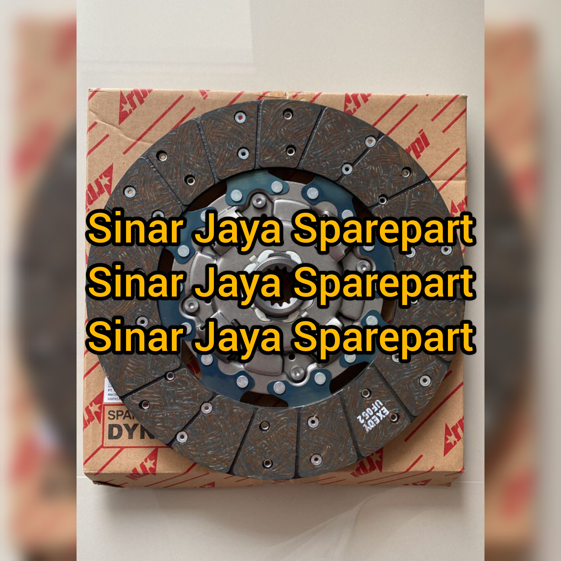 Kampas Kopling Atau Plat Koping Toyota Dyna 130HT 130LT 130XT Hino Dutro 130HT 130HD 130MD 130MDL 130HD X-Power Original DBL10-07100 Harga 1,975,000 rupiah*Gratis Ongkir