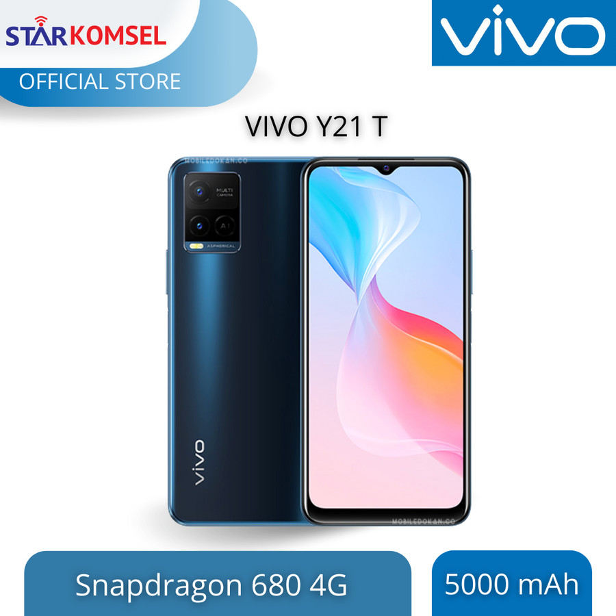 HP VIVO Y21T 6/128GB (GARANSI RESMI / GARANSI 1 TAHUN) Harga  2,899,000 Ringgit*Penghantaran Percuma