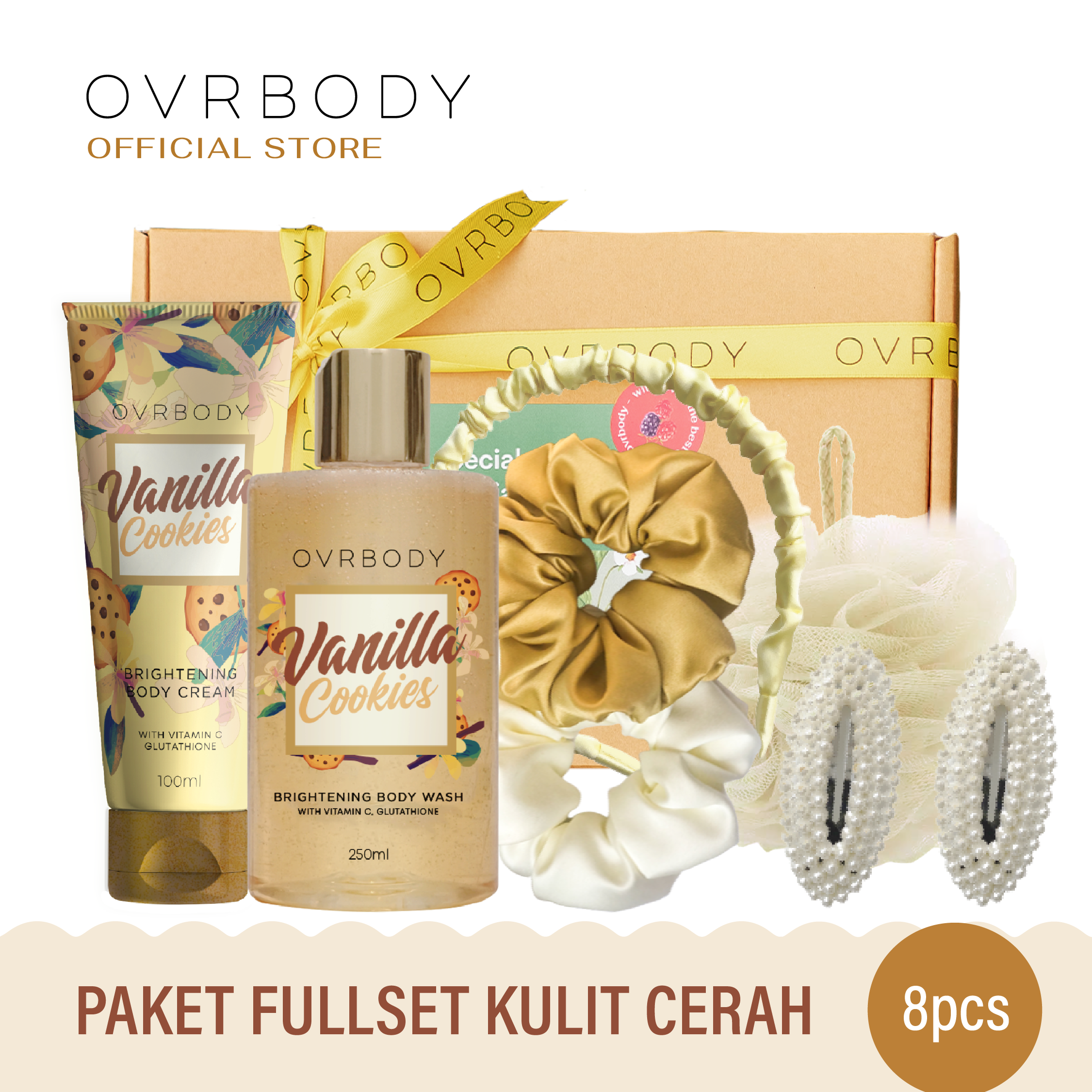 OVRBODY hadiah To Ovrself Full Set Hampers - Paket Hampers Body Care Terlengkap
