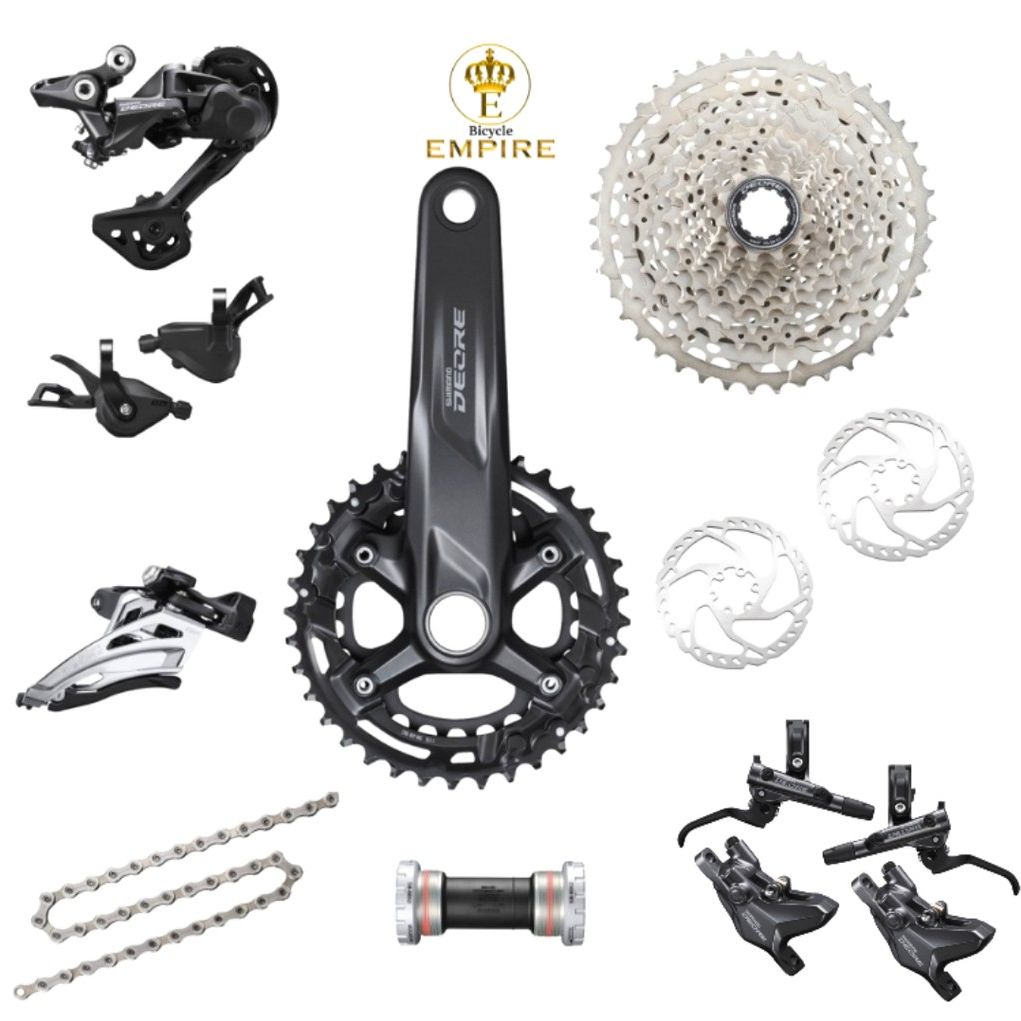 Groupset Shimano Deore GS M 5100 B2 2 x 